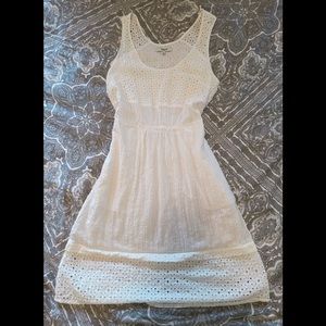 Madewell eyelet dress - size 6